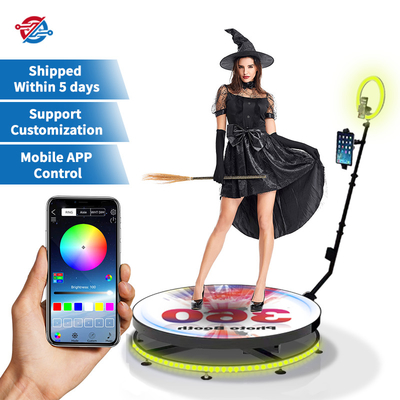 Slow Motion Selfie Video Spin Automatische Fotokabine Tragbare 360-Grad-Fotokabinenmaschine